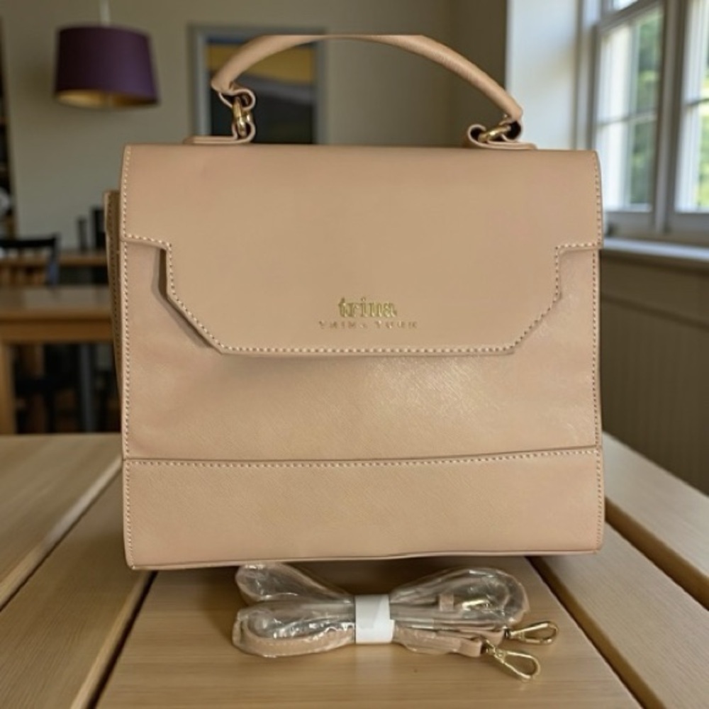 Trina Turk Beige Satchel